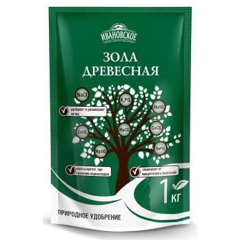 Зола Древесная 1кг сер.ФХ Ивановское /20шт/