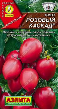 Томат Розовый Каскад 0,1г раннеспел,индетерм,для засолки,с носиком