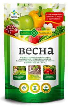 Удобрение ВЕСНА 1кг комплексное органоминеральное сер.Долина Плодородия