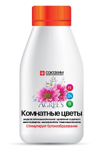 Удобрение АГРИС Цветы комнатные 0,25л органоминеральное
