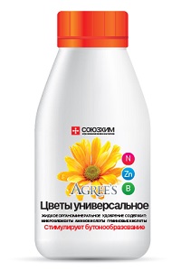 Удобрение АГРИС Цветы универсальное 0,25л органоминеральное