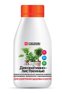 Удобрение АГРИС Декоративно-лиственные 0,25л органоминеральное