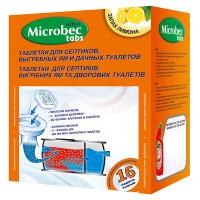 BROS Microbec, для биоразложения содержимого септика, саше пакет 25г/18шт/