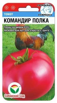 Томат Командир Полка 20шт крупноплод,низкоросл