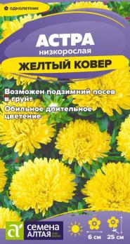 Астра Желтый Ковер 0,1гр низкорослая /однолетник