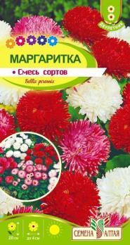 Маргаритка Смесь Сортов 0,05гр Н20см /двулетник