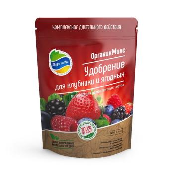 РАСПРОДАЖА!!! ОрганикМикс Удобрение для Клубники и Ягодных 200гр /36шт/