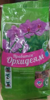 Набор д/орхидей (кора.мох,уголь,микориза) 2л сер.Ивановская Цветочная Оранжерея /18шт/ 