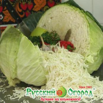 Капуста б/к Сахарная Королева F1 (Вкуснятина) 50шт /среднеранний 