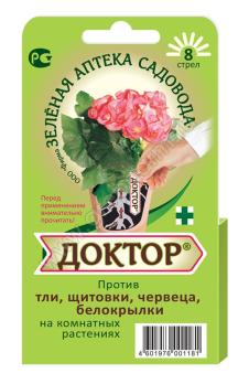 ДОКТОР 8 стрелок, против тли,щетовки и белокрылк/защита растений в домашних условиях
