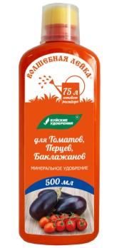 Удобрение для Томатов,Перцев и Баклажанов 0,5л минеральное сер.Волшебная Лейка /12шт/ 