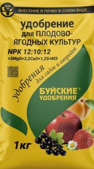 Удобрение минеральное для Плодово-Ягодных культур 1кг NPK 12:10:12 /12шт