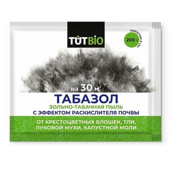 Табазол 200гр (зольно-табачная пыль) природный инсектицид /30шт/