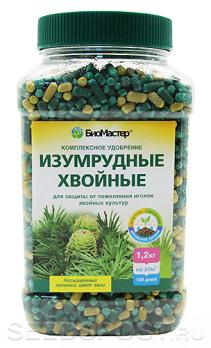 Комплексное минеральное удобрение Изумрудные Хвойные 1,2 кг/5 шт