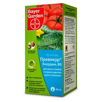 Превикур Энерджи 60мл (Фунгицид от болезней+стим.роста) /144шт/ Bayer Garden