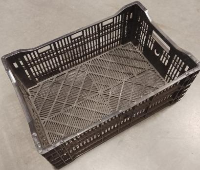 Ящик для хранения овощей (60х40х20см) б/у жесткий пластик