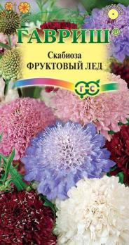 Скабиоза Фруктовый Лед 0,2гр пурпурная,махров.смесь /однолетник