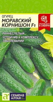 Огурец Моравский Корнишон F1 /10шт раннеспел,пчелоопыл