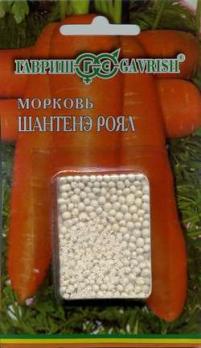 Морковь Шантенэ Роял 300шт ДРАЖЖ /раннеспелый сорт