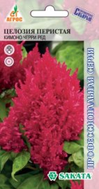 Целозия перистая Кимоно Черри Ред 15шт Sakata /однолетник