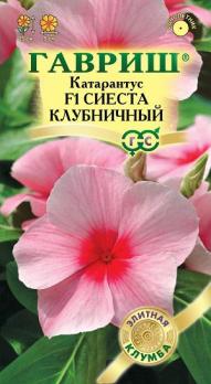 Катарантус Сиеста клубничный F1 /7шт Н17 