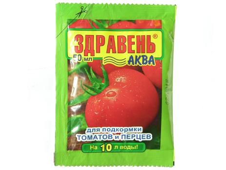 Здравень АКВА ТОМАТЫ И ПЕРЦЫ 50мл