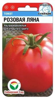 Томат Розовая Ляна 20шт ультраскороспел,детерм,розов