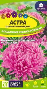 Астра Аполлония Светло-розовая хризантемовидная 0,2 гр /однолетник