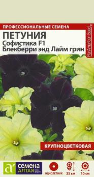 Петуния Софистика Блекберри энд Лайм Грин 6шт Н35см сер.Профессион.семена /однолетник