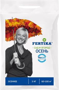Фертика ОСЕНЬ 5кг NPK 4,8:20,8:31,3 (д/формир.корнев.сист, для успешн.перезимовки,б/хлора)