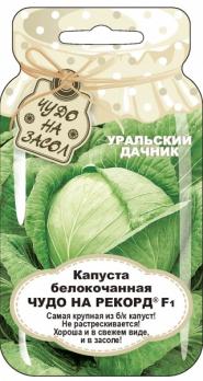 Капуста б/к Чудо на Рекорд F1 0,3гр сер.ЧУДО НА ЗАСОЛ /суперурожайная