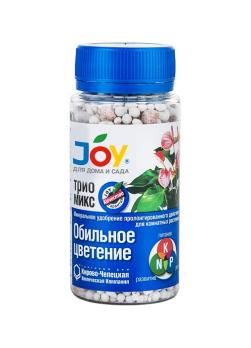 ТРИО МИКС 100гр Обильное Цветение ТМ JOY удобрение минеральное /16шт/ 