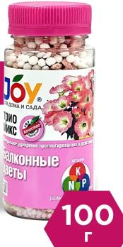 ТРИО МИКС 100гр Балконные Цветы ТМ JOY удобрение минеральное