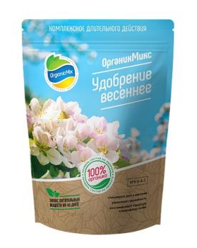 РАСПРОДАЖА!!! ОрганикМикс Удобрение Весеннее 850гр