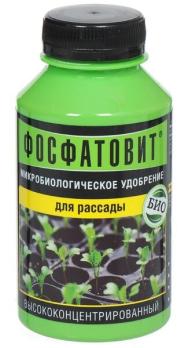 Удобрение микробиологическое ФОСФАТОВИТ для рассады 0,22л