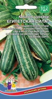 Кабачок цук Египетская Сила 10шт /раннеспелый кустовой сорт