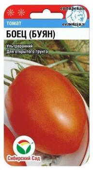 Томат Боец (Буян) 20шт /скороспелый низкорослый сорт