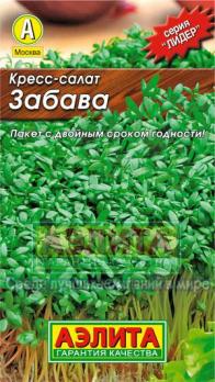 Кресс-салат Забава 1г ультраскороспел сер.ЛИДЕР 