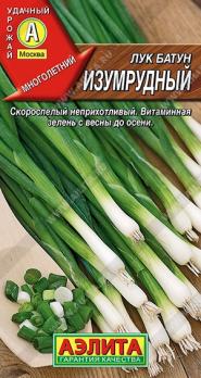 Лук батун Изумрудный 0,5гр /скороспелый салатный сорт