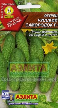 Огурец Русский Самородок F1 /0,3г раннеспел,пчелоопыл