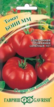Томат Бони ММ 0,05гр сер.Семена от автора /ультраскороспелый низкорослый сорт