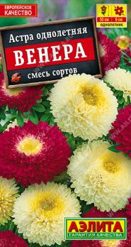 Астра Венера смесь 0,2гр помпон Н50см /однолетник