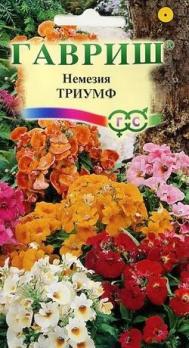 Немезия Триумф смесь 0,01гр Н20см /однолетник