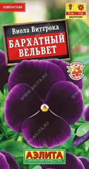 Виола (Витрокка) Бархатный Вельвет 20шт компактная /двулетник