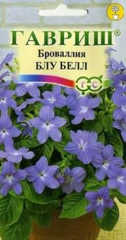 Броваллия Блу Белл 3шт /комнатные