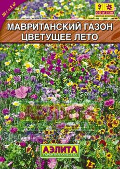 Газон мавританский  Цветущее Лето 30гр  б/ф 