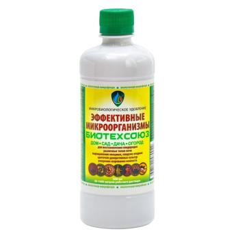 Эффективные Микроорганизмы БиоТехсоюз 100мл/обработка почвы и полив /60шт/