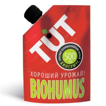 Биогумус TUT Хороший Урожай  0,5 л капролиты калифорнийских червей (жидкий) 55457