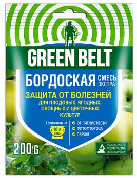 Бордоская Смесь Экстра 200гр (от парши,пятнистости,фитофтор. и др.бол.)  ТМ Грин Бэлт /20шт/
