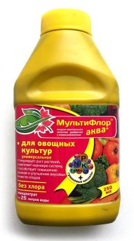 Мультифлор АКВА 250мл для ДЛЯ ОВОЩЕЙ  УНИВЕРСАЛЬНЫЙ